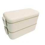 Wheat Straw 2 Layer Lunch Box